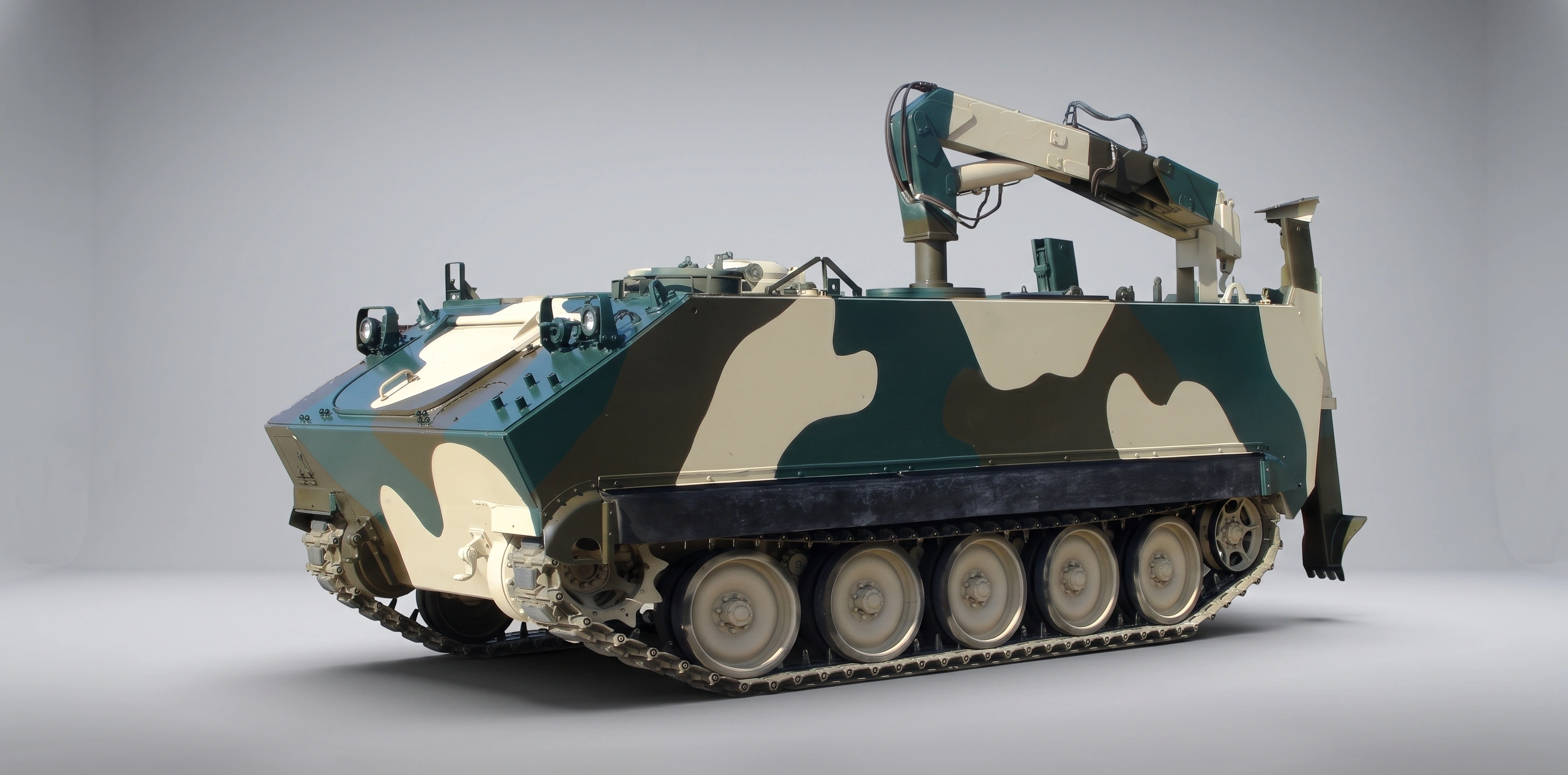 Al-Hadeed recovery armoured personnel carrier manufactured by Margalla Heavy Industries Limited MHIL Pakistan